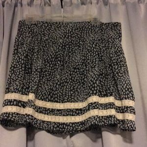 Patterned Skater Skirt
